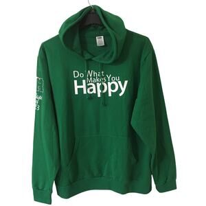 Make Market Do What Makes You Happy LR Class of 23 Green Hoodie Sweatshirt XL